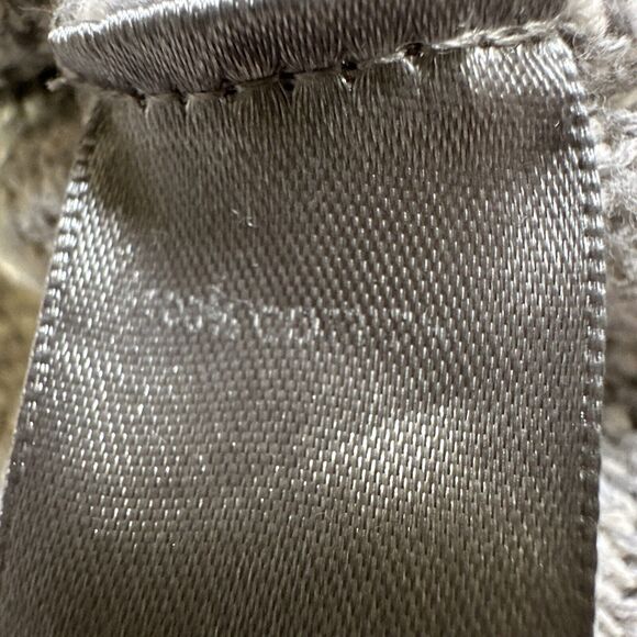 Marled Womens Lg Sweater Grey White Stars Knit Casual Y2K Crochet Cottage Core - Picture 12 of 12